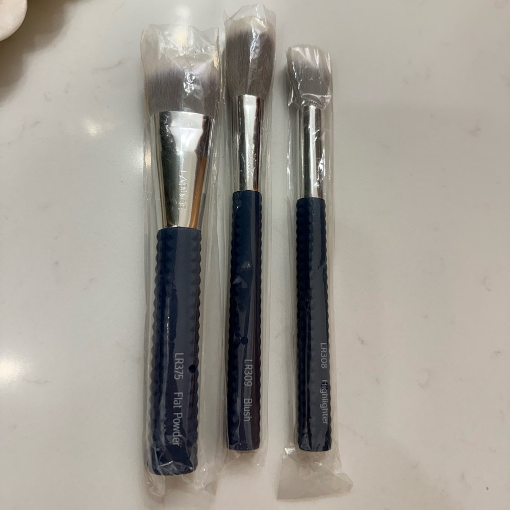 Laruce Blue Makeup Brush Set
